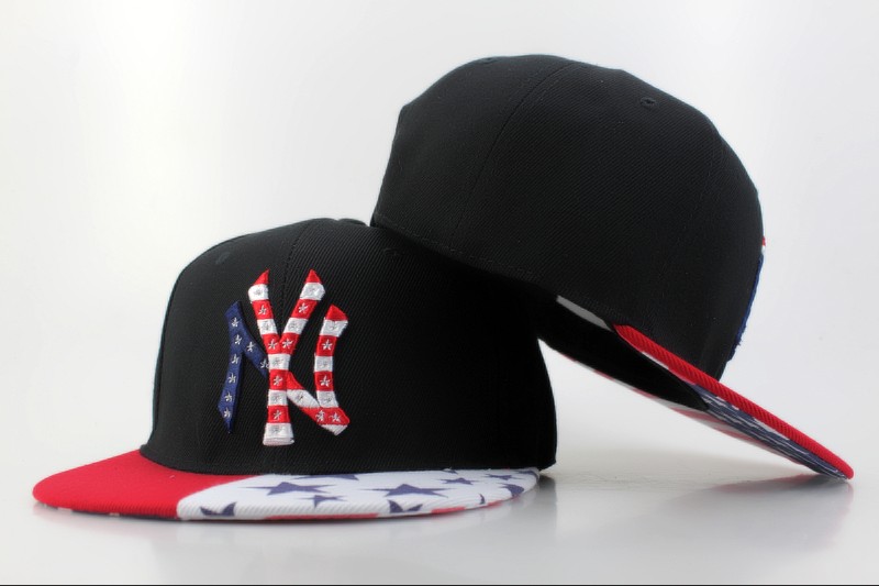 MLB New York Yankees NE Snapback Hat #168